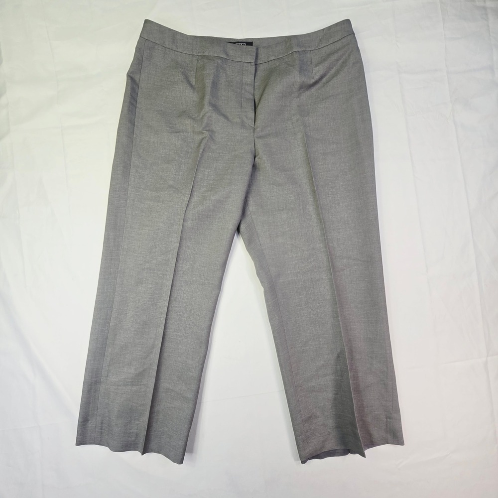 Kasper Separates Dress Pants Women's Size 16 Gray Straight Leg Professional